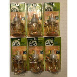 6 new airwick scented oil refills papaya & mango